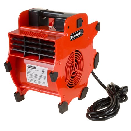 Stalwart Blower Fan-3-Speed Heavy-Duty Floor and Carpet Dryer Cars, or Garages by Red 75-CAR1034